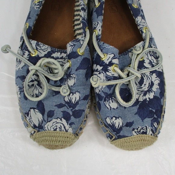 SPERRY Espadrille Shoes Size 9.5 - Picture 3 of 7